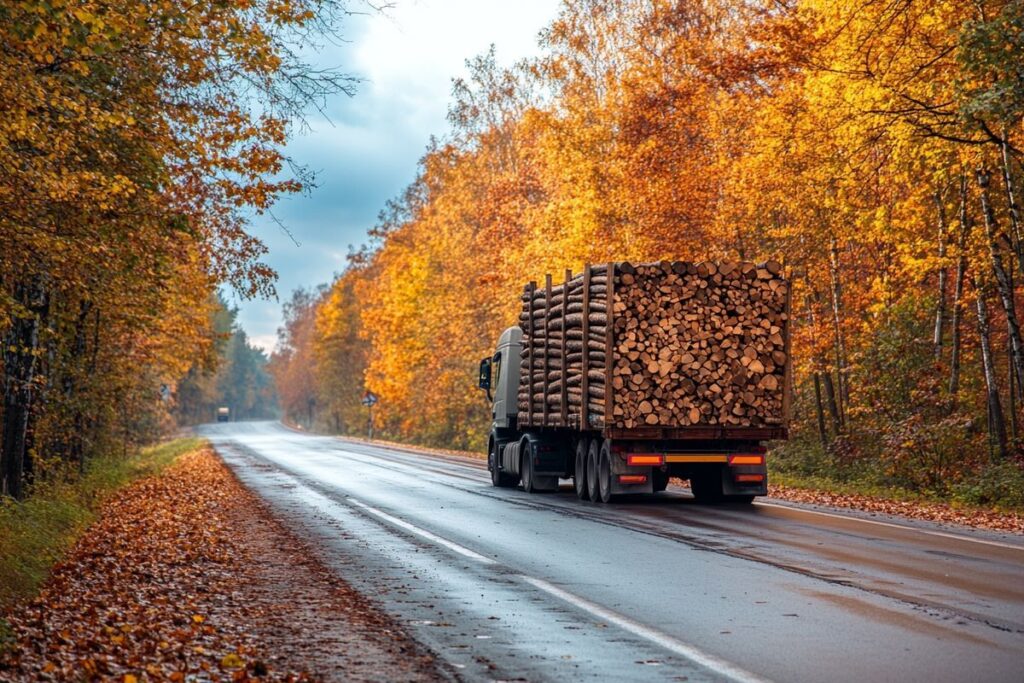 Quel est le prix d’un semi remorque de bois de chauffage en 2m en 2025 ?