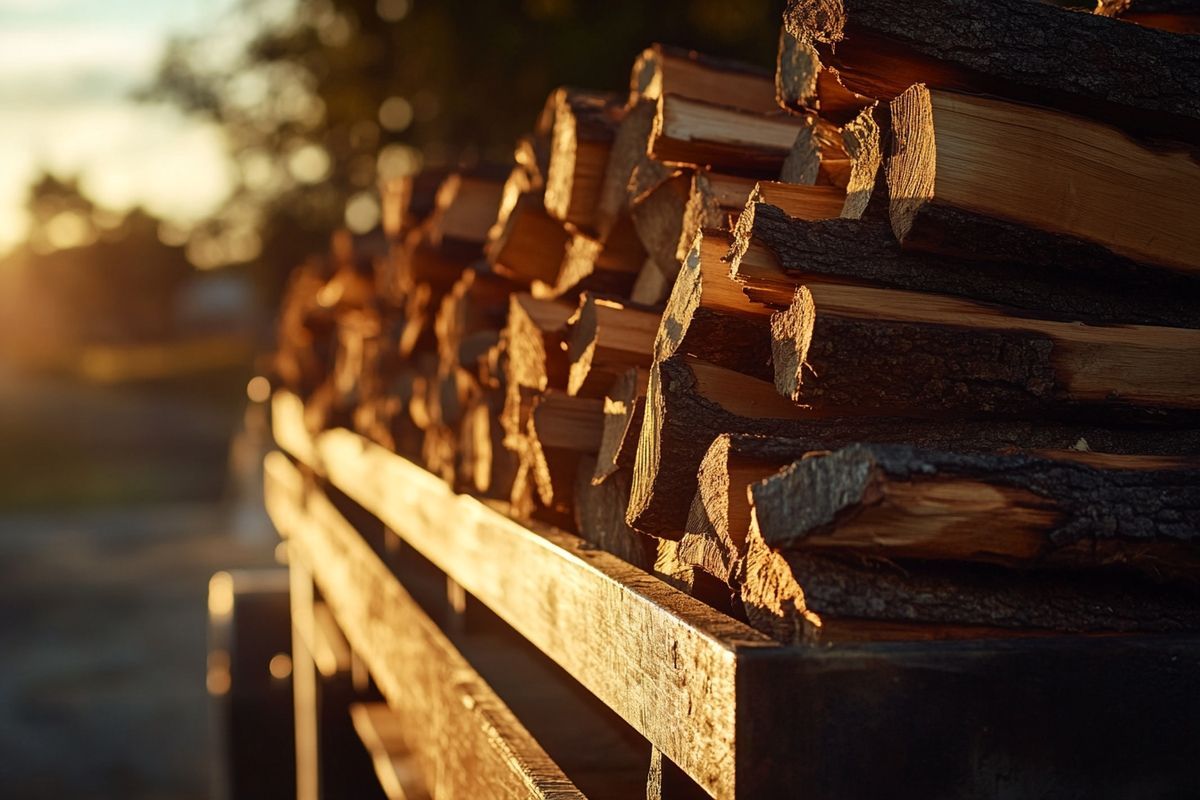 Quel est le prix d'un semi remorque de bois de chauffage en 2m en 2025 ?